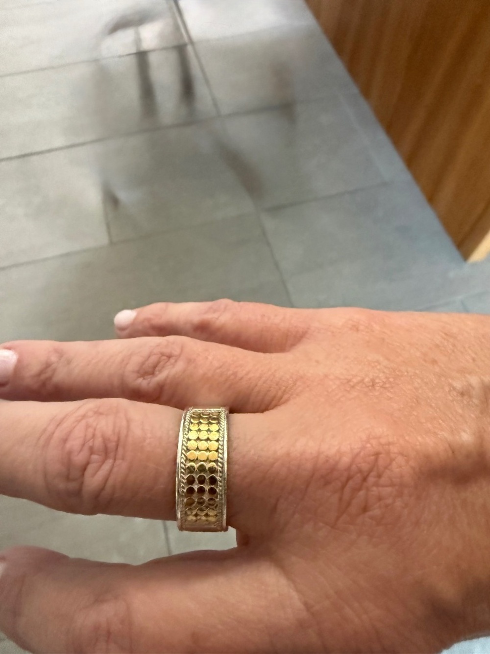 Anna Beck Classic band ring 925 Sterling Silver